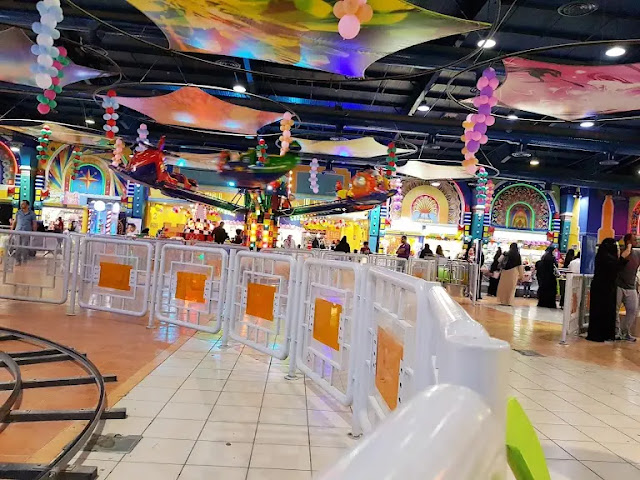 الاستمتاع بمدينة الألعاب