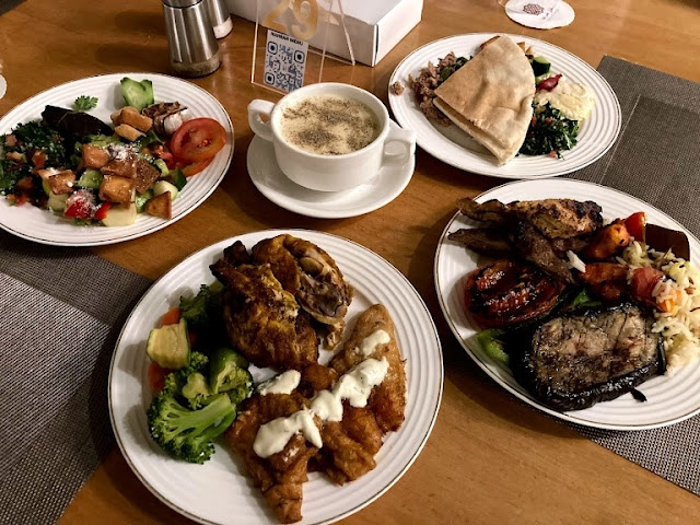 تناول الطعام الشهي