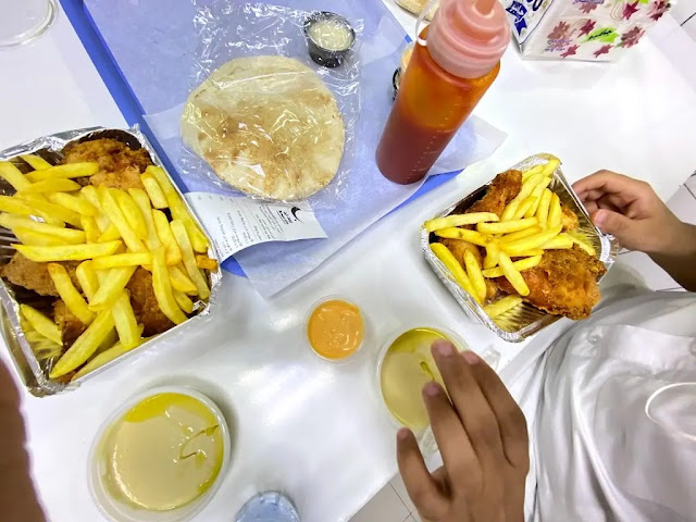 طلب الطعام اللذيذ