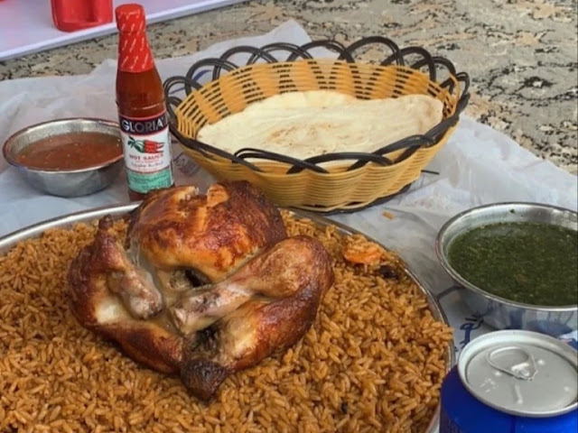 قسم الدجاج على الشواية