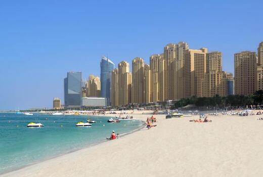 شاطئ جميرا بيتش