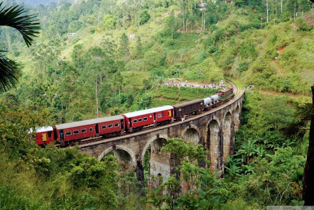 القطار من كاندي الى نوارا اليا