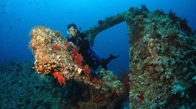 موقع دان رافن للغوص