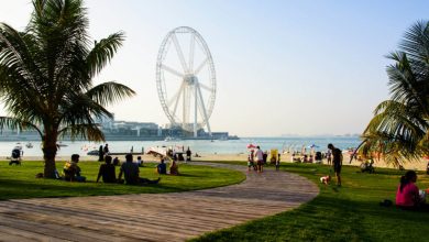 ممشى دبي مارينا