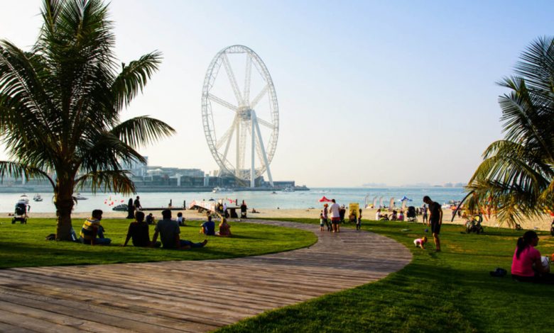 ممشى دبي مارينا